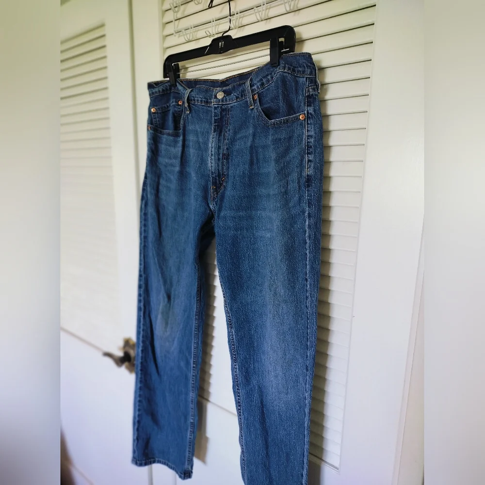 Levi's 559 Men's Relaxed Straight Fit Jeans 38x32 99% Cotton